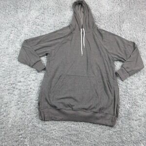 The WARMY Hoodie Sweatshirt Womens 2XL Gray Pullover Lined Heavyweight NWOT